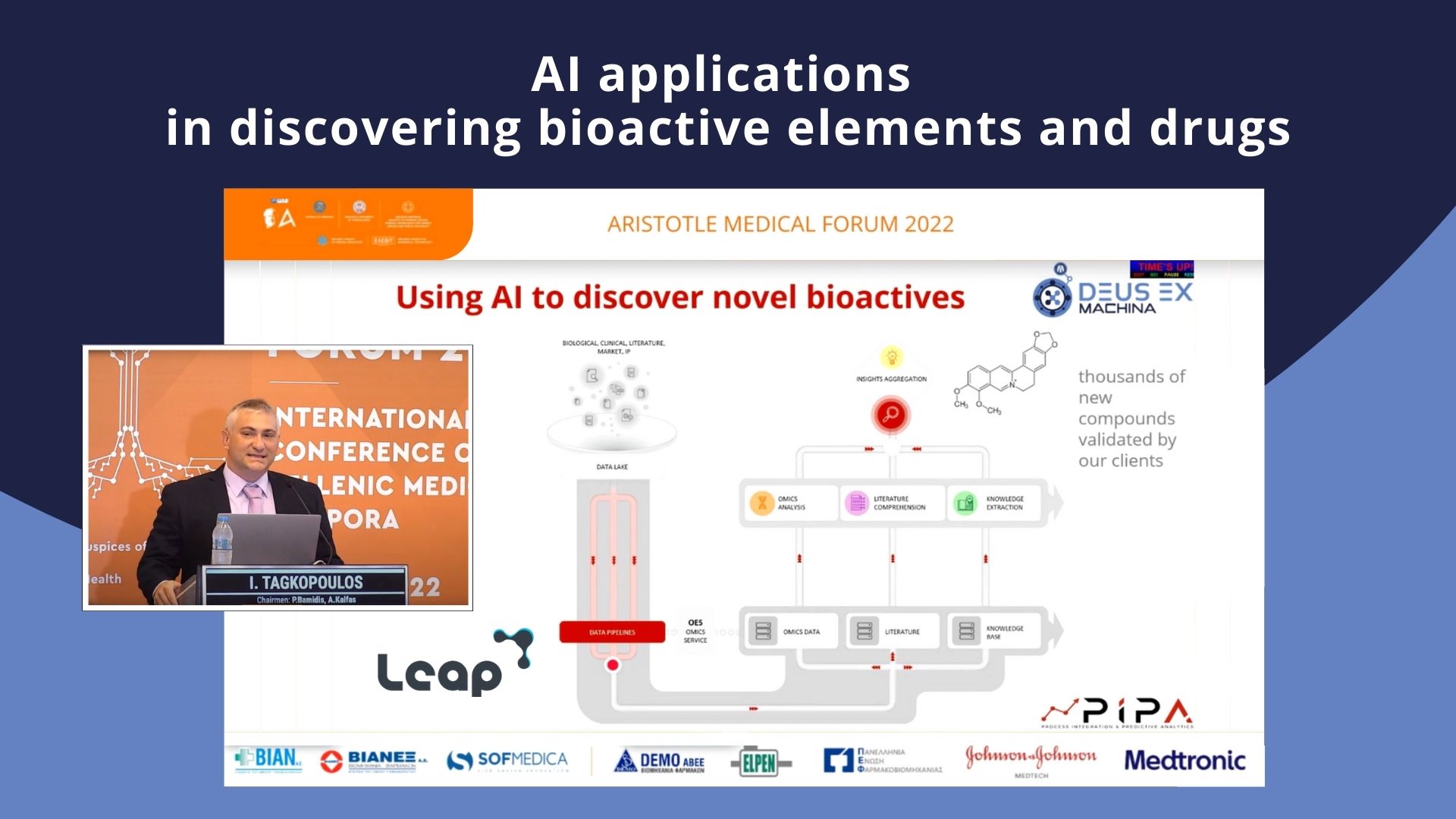 Dr. IliasTagkopoulos -Transforming Health and Nutrition through Artificial Intelligence